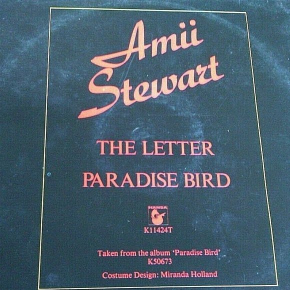 Vinyl Record Amii Stewart The Letter Paradise Bird Atlantic EP 12" Single Dance - Picture 2 of 16
